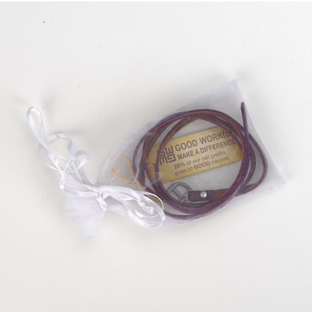 GOOD WORK(S) "PEACEFUL" WRAP AROUND BRACELETS