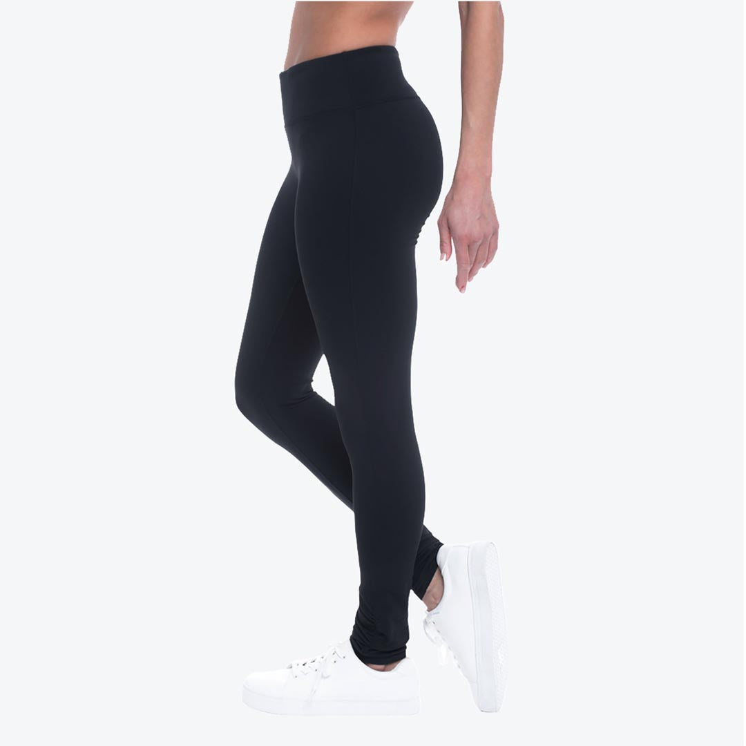 Om Hi Rise 7/8 Legging - Black Print - Gaiam