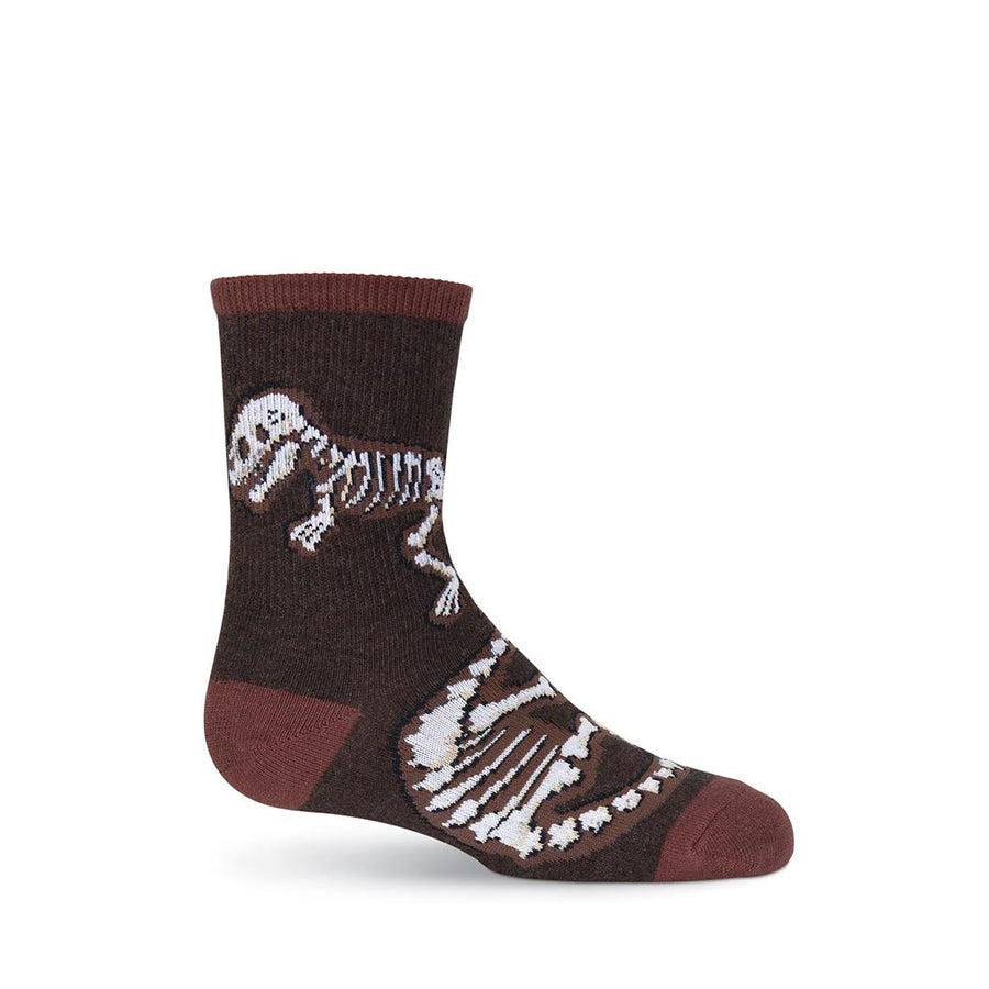 DINO BONES CREW SOCKS-BOY'S