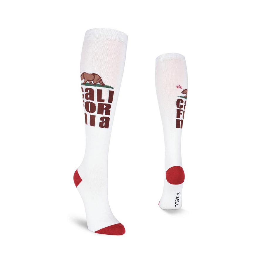 CALIFORNIA KNEE HIGH SOCKS-WOMEN'S