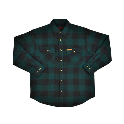 HICKORY BUFFALO PLAID BUTTON SHIRT- MEN’S