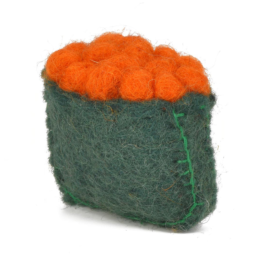 THE FOGGYDOG FELT TOBIKO SUSHI CAT TOY