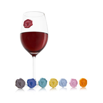 WAX SEAL WINE GLASS MARKERS