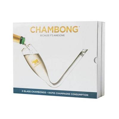CHAMBONG: RAPID CHAMPAGNE CONSUMPTION GLASSES