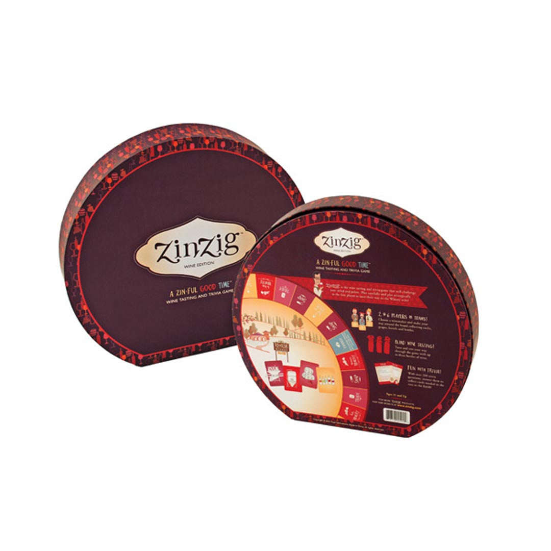 ZINZIG WINE TASTING & TRIVIA GAME BY TRUE