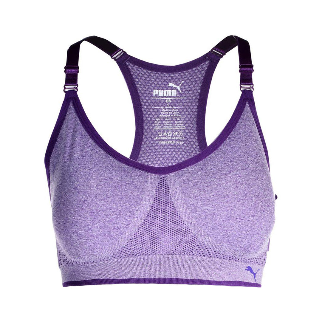 Puma Women's Seamless Sports Bra with Removable Cups - Life Soleil