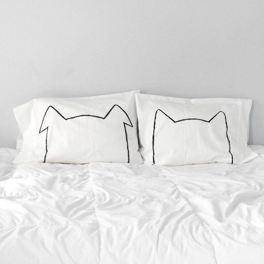 BIPETUAL CAT & DOG PILLOWCASE SET