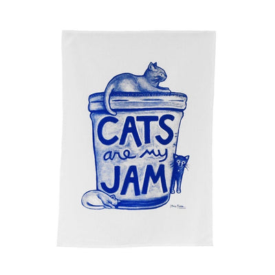 CAT LOVERS TEA TOWEL